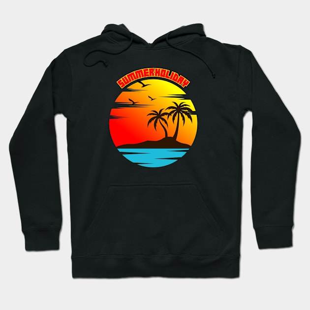 Sunrise at the beach Hoodie by A tone for life